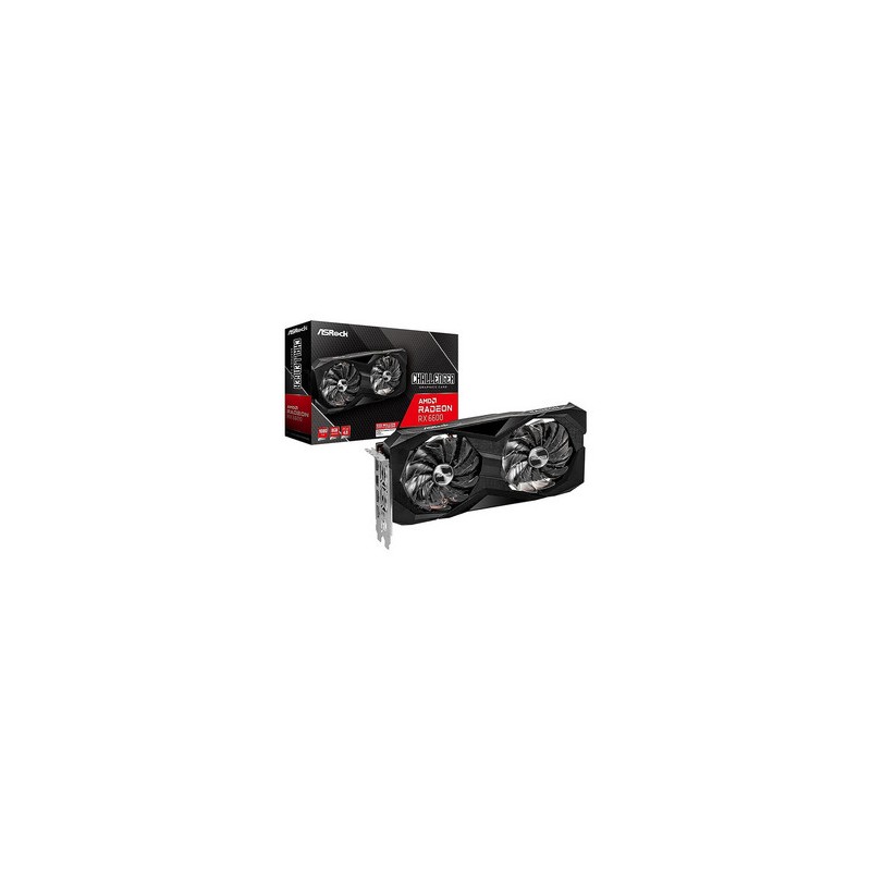 Tarjeta de Video AMD Radeon RX 6600 Asrock Challenger