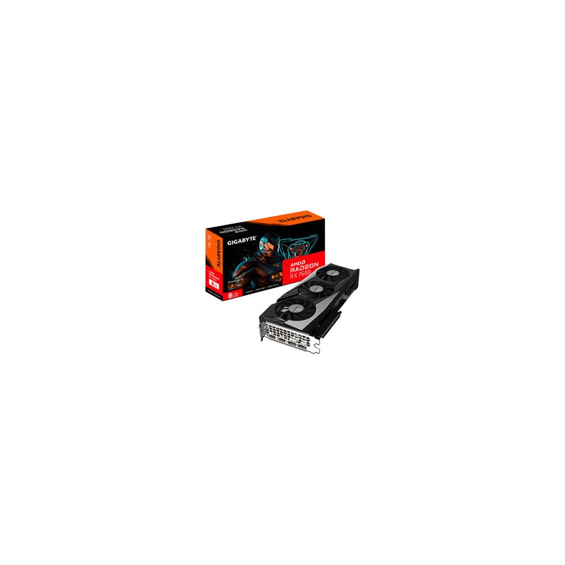 Tarjeta de Video AMD Radeon RX 7600 GIGABYTE GAMING OC